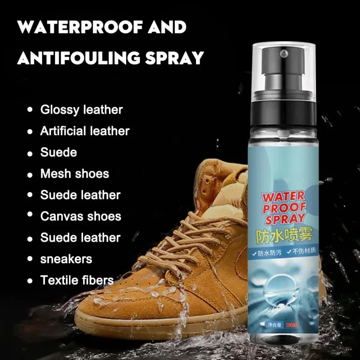 Wodoodporny spray Nadaje się d – Waterproof Spray Shoe recenzja i cena
